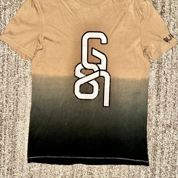 GUESS Men's Filip Logo Slim Fit Crew Neck Tee T-Shirt - Picture 5 of 7